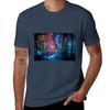 Heavy Rain Over Neo Tokyo Tshirt Outdoor Working Tshirt