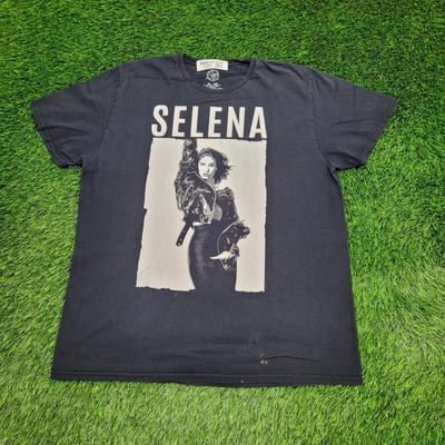 Selena Amor Prohibido Hemd XL 23x28 Y2K Schnitt Stil