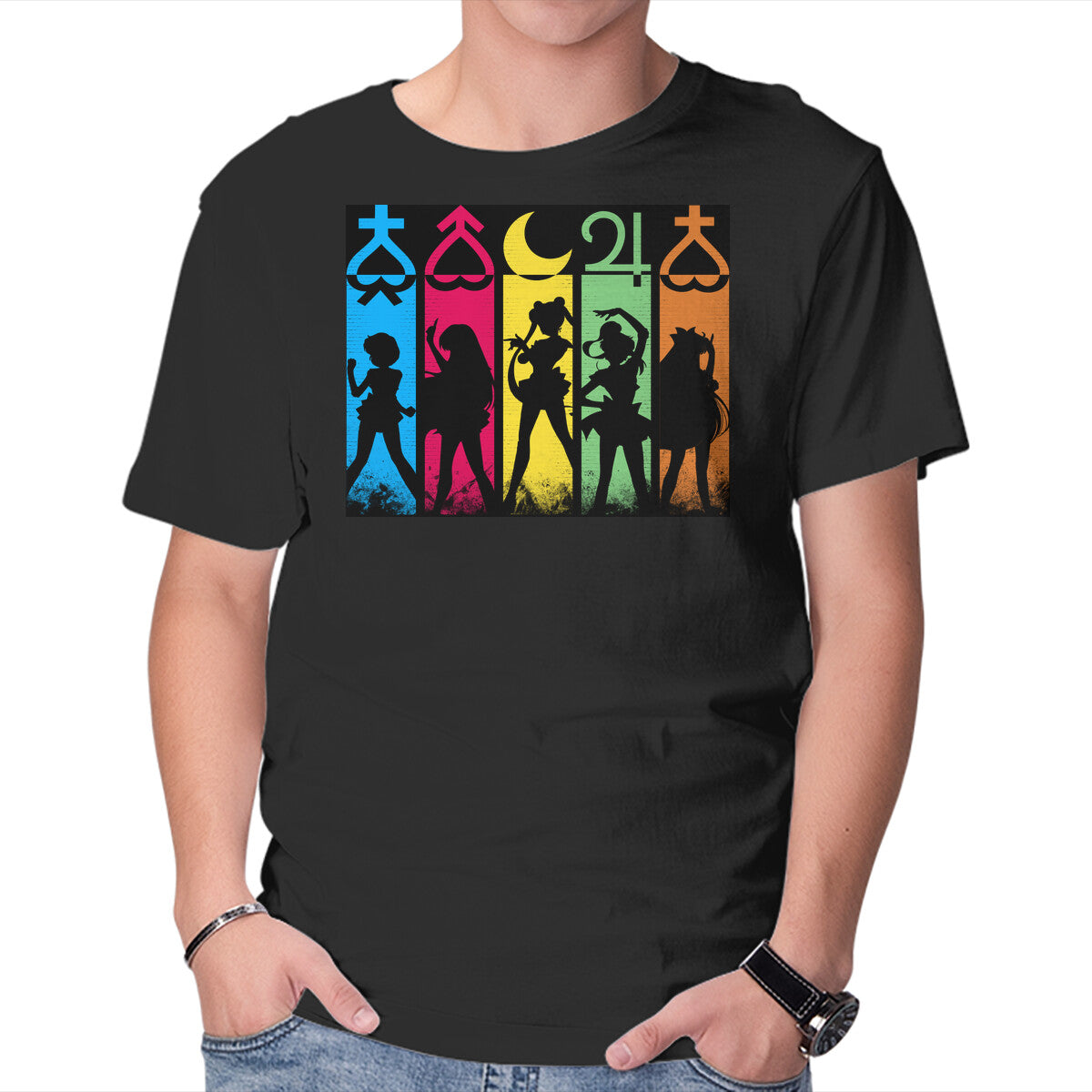 Unisex Crew Neck T-Shirt Choose Your Sailor Graphic Short Sleeve Casual Tee XXXXL