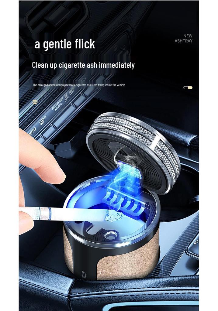 Lynk & Co Car Ashtray with Cover & LED for Models 03, 09, 01, 06, 05, 02 & New Energy ZERO.