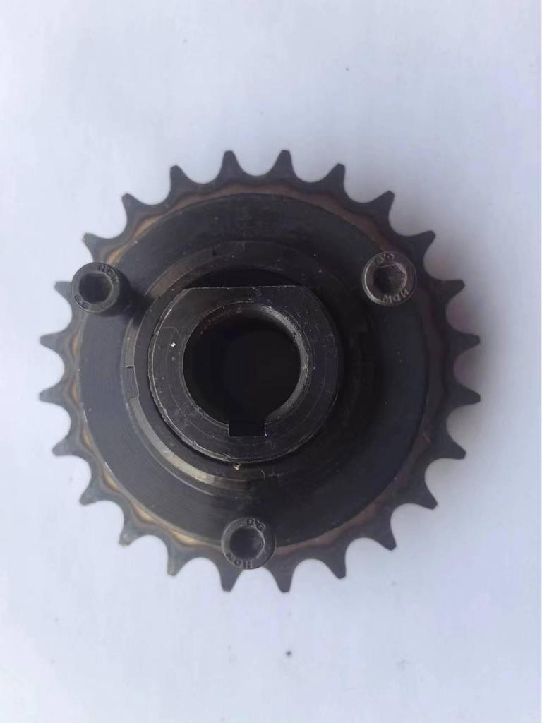Chip Conveyor Parts: Bearing Seat, Sprocket Chain, Torque Limiter, Chain Plate, Scraper, Graphite Friction Plate, Shaft