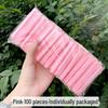 Individually Wrapped Compressed Face Cleansing Cotton Puff - Single Use Makeup Remover Sponge