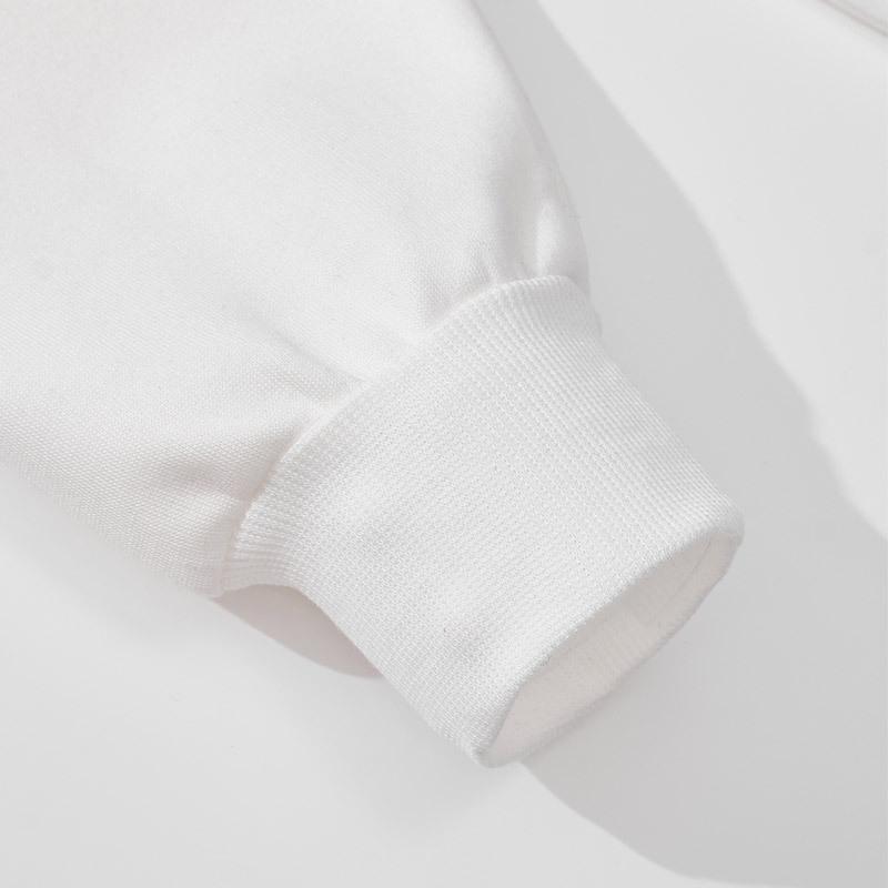 Men's American-Style Heavyweight Hoodie – Casual Lapel, Solid Color, Long Sleeve, for Spring and Autumn.