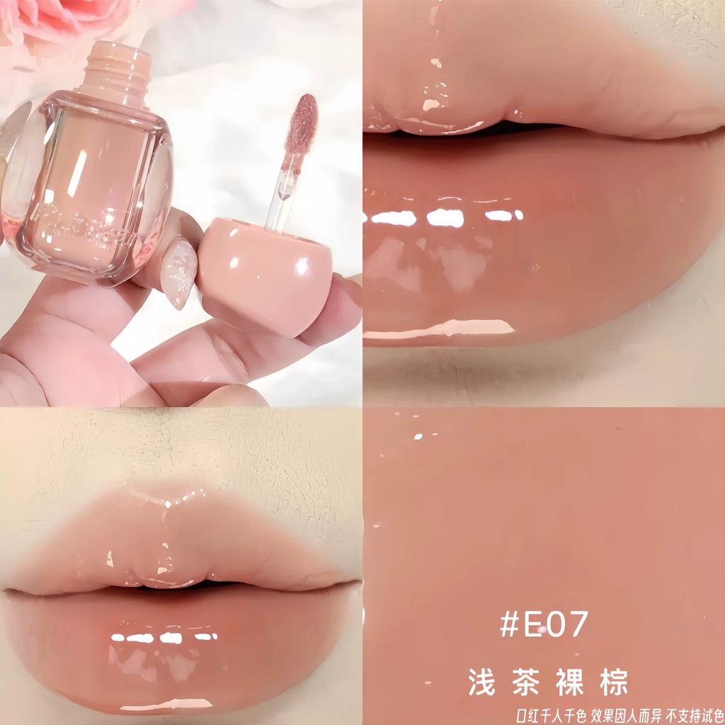 Pinkbear Pinkbear Small Light Bulb 2.0 Essence Lip Gloss Lipstick Mirror Moisturizing Lip Care Essence Lipstick