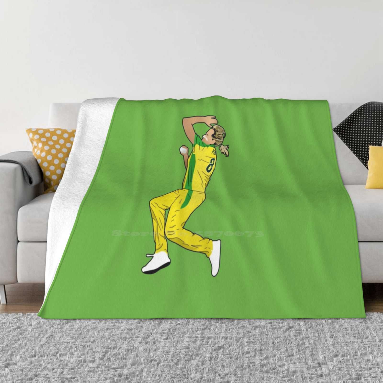 Ellyse Perry Fashion Soft Warm Flannel Blanket Ellyse Perry Australia Cricket Womens Cricket Sydney New South Wales Victoria 30x40in