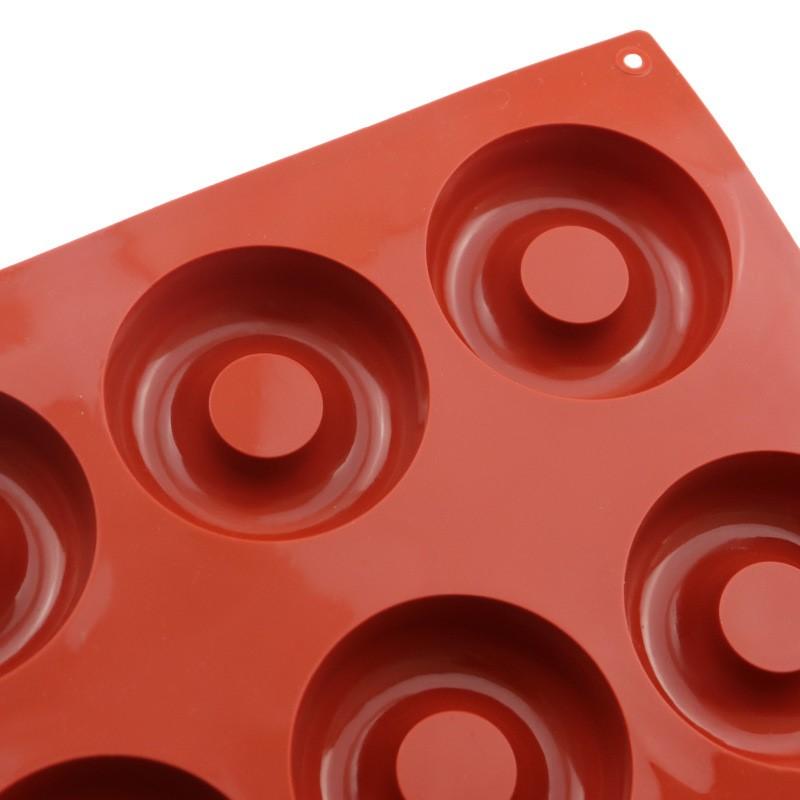 Food Grade Silicone Donut Chocolate Mold Silicone Donut Mold Maker Cake Maker Mold Desserts Baking Tools