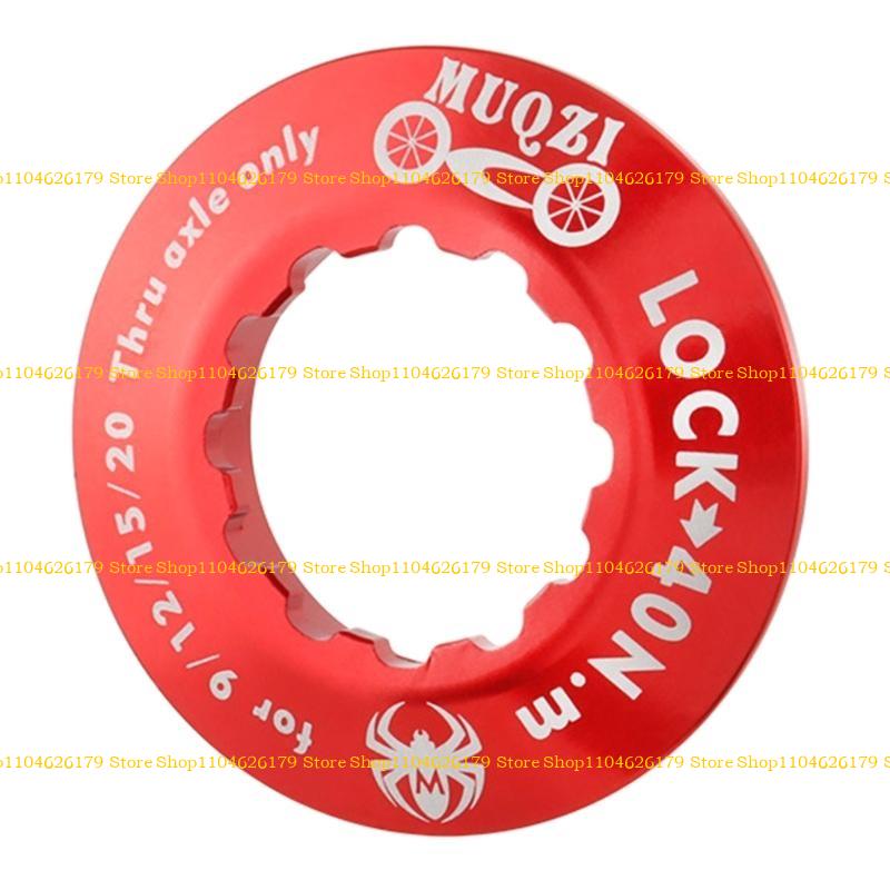 A1A2 9/12/15/20mm Bike Disc Brake Hubs Rotor Lockring Bike Centerlock Lock Lockring Rings Cover Bike Brake Rotor, Disc Center