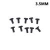 10Pcs Black Silicone Rubber Snap-on Hole Plug  3 3.5 5  8 to 12mm Blanking End Caps Seal Stopper