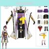 Genshin Impact Kujou Sara Cosplay Kostümset für Halloween und Partys