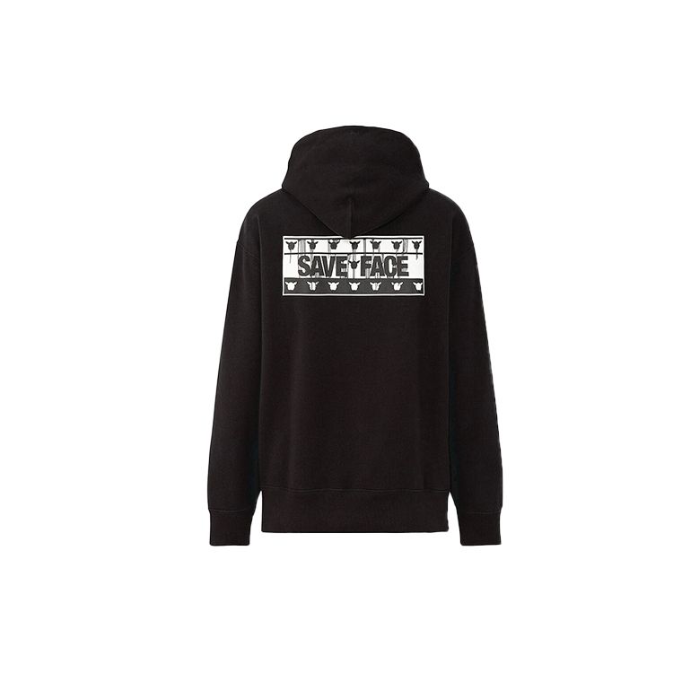 Uniqlo Walls Long Sleeve Cartoon Sweatshirt Unisex sweatshirt Black 423003-09