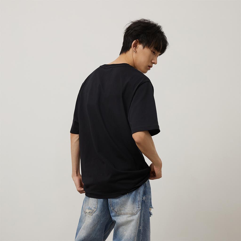 New Balance Short Sleeved T Shirt Men's Black MT41533-BK