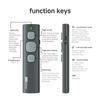 Bluetooth 5.4 BT Page Turner Sliding Short Video PPT Page Turning E-book Reader for Android/iOS/Windows