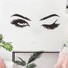 Pretty eyelashes Wall Sticker living room decor Mural Art Decals Sexy sticker