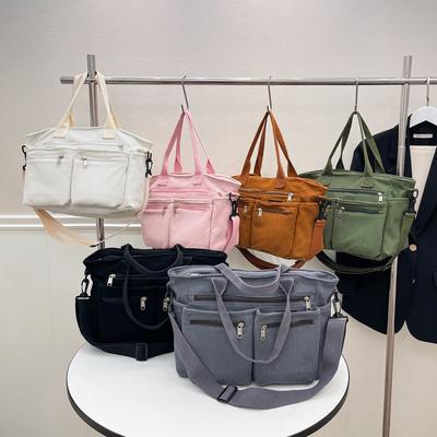 Large-capacity Cloth Bag Handbag Student Art Single-shoulder Crossbody Bag