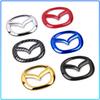 For Mazda 6 3 CX5 5 2 323 CX7 Demio Atenza Axela MX30 CX30 CX3 CX9 RX8 RX7 ABS Car Steering Wheel Center Emblem Sticker Accessories