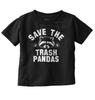 Save The Trash Pandas Adorable Raccoon Gift Toddler Boy Girl Youth T Shirt Tee