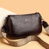 High Quality Soft Leather Shoulder Bags For Women Fashion Ladies Messenger Crossbody Bag Luxury Designer Handbag Commuting Sac