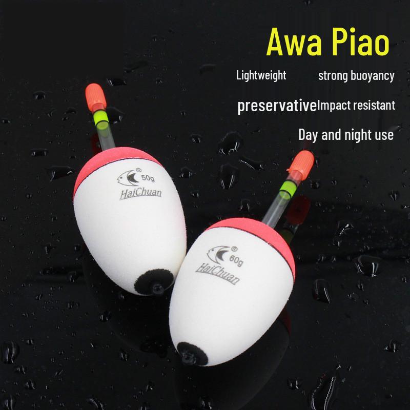 Eva Sea Rod Eye-Catching Big Belly Fishing Float 10g