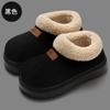 2025 new low-top cotton shoes for autumn and winter wear simple and versatile suede all-inclusive warm plush cotton boots