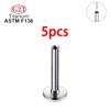 5/10/50PCS G23 Titanium Ear Stud Push Pin Labret Lip Nose Piercing Earrings Jewelry Threadless Accessories Earrings