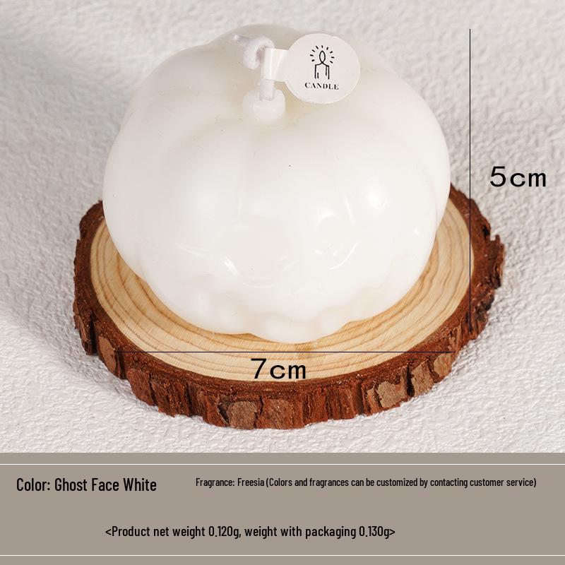 Pumpkin-Shaped Halloween Scented Candles - Perfect for Parties & Weddings