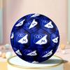 Blue Shield Emblem Millo-narios Size 5 Soccer Balls, Anti-Slip, Protective Football, Outdoor Sport, a Unique Gift Suitable for Him/her, Birthdays