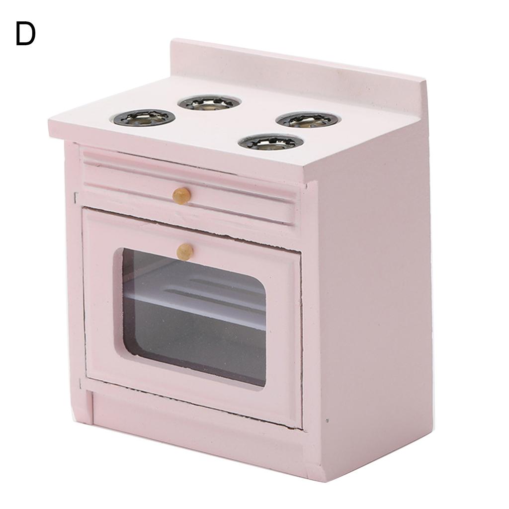 1/12 Kitchen Cooking Sink Doll Mini Table Cabinets Counter Toy Model