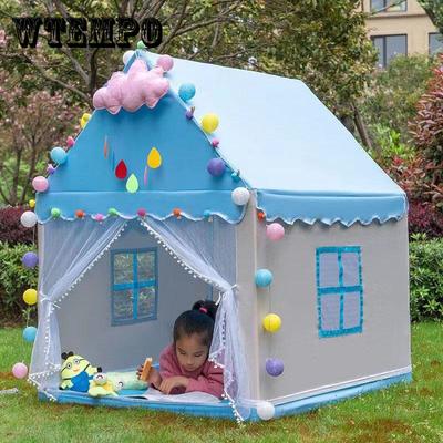Children's Tent Playhouse Indoor Princess Castle Boy Girl Baby Dollhouse Folding Small House