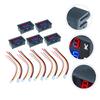 LALADEFIEE 5pcs Voltage and Current Voltage Tester Digital Ammeter Car Digital Voltmeter Led Panel