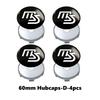 4pcs 56/60mm Car Wheel Center Hub Caps Tire Rim Covers Accessories For Mazda MX-5 CX30 RX8 MX5 BK BL 5 CR CW 6 II GH CX-7 ER k2