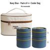 304 Stainless Steel Multi-layer Insulated Bento Box for Home or Office - Portable Single-Person Lunch Container
