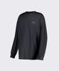 Leijibi Dry-Cooling Oversized Top Long Sleeve Rash Guard W Black 2
