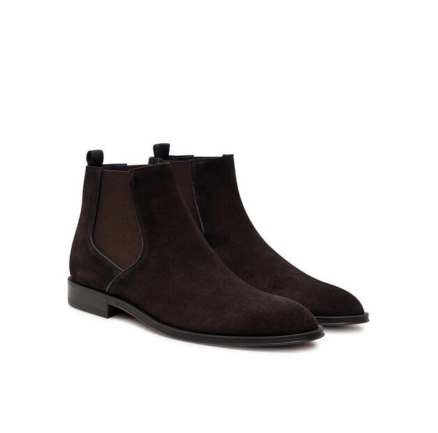 Ботинки челси BOSS Derrek_Cheb_SDPI 50516470 Коричневый