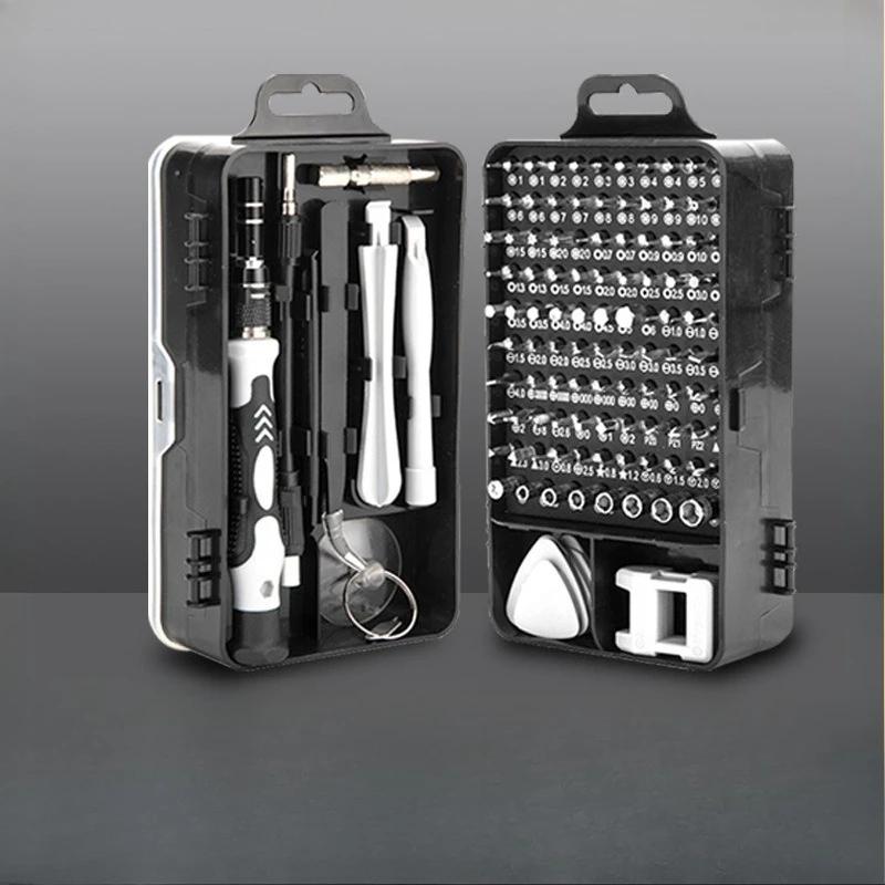 115pcs Cross-border Watch, Computer Mobile Phone Disassembly Repair Hardware Tools Screwdriver Set Electronic Equipment Tool Kit