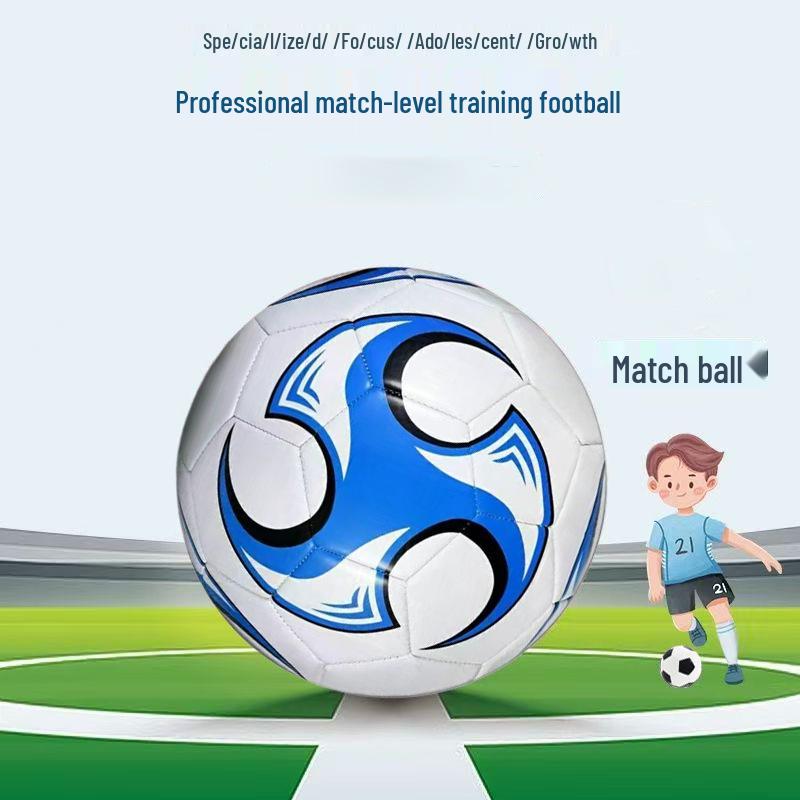 Children's & Adult Training Football - Size 3 Toddler, Size 4 Primary, Size 5 Junior High Competition Ball