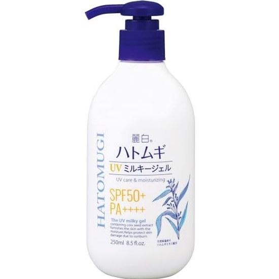 Reihaku Hatomugi UV Milky G SPF50+ Pump Type 250ml