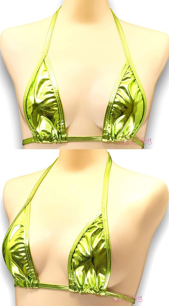 Micro Extra String Sexy Extreme Triangle B7RS Green F [Cat Select] Bikini, T-Back, T-Front, Small, Panties, Lingerie, Underwear, Cosplay, Swimsuit,