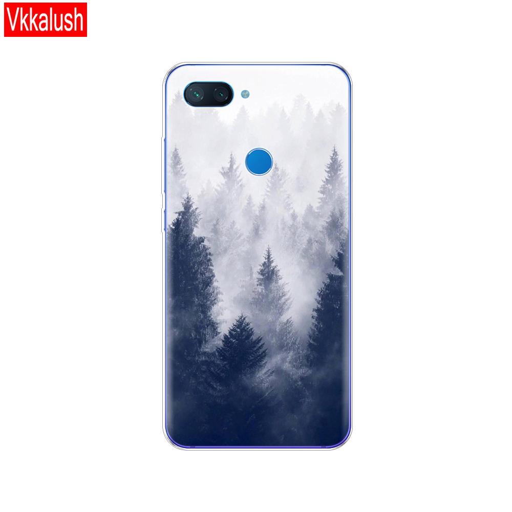 Silikonhülle Für Xiaomi mi 8 LITE Hülle 6,26 Zoll klar TPU niedliche Hülle Für Xiaomi mi 8 lite Rückseite Für Xiaomi mi8 coque capa