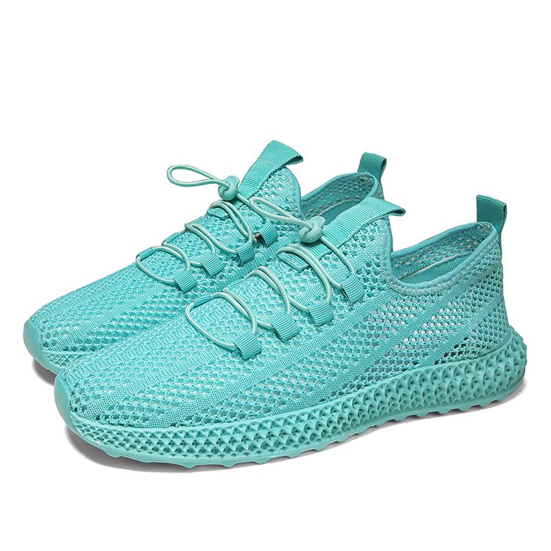 Net Men's Shoes 2025 New Summer Breathable Thin Hollow Soft Sole Light Water Shoes Casual Sports Shoes Fashion Shoes