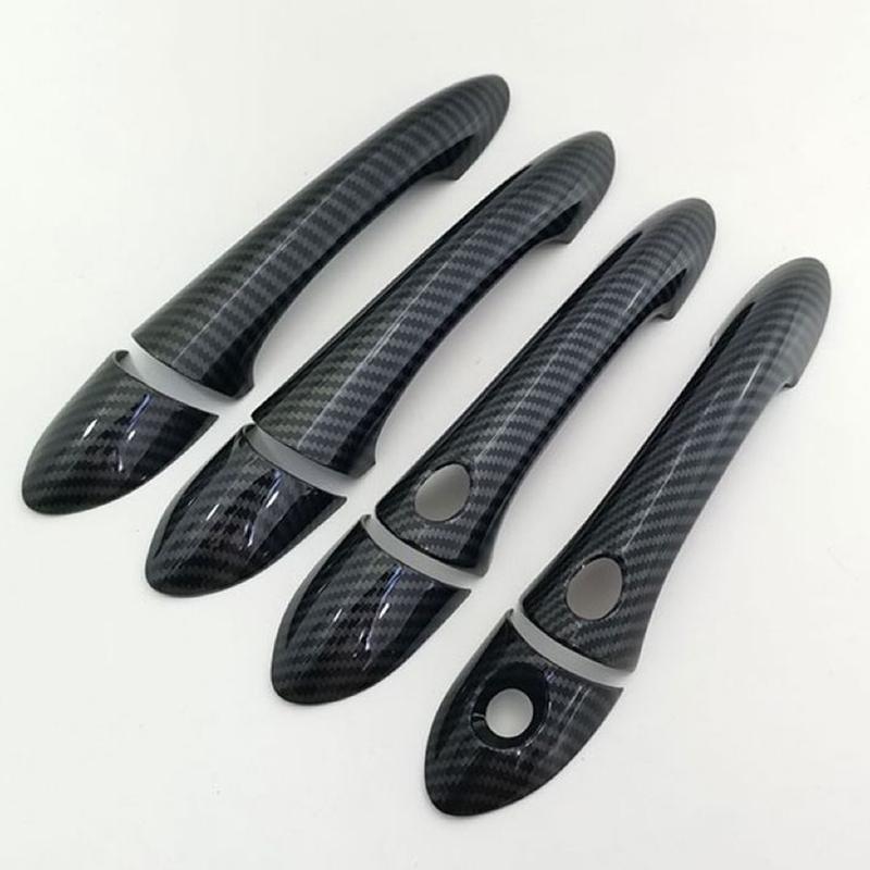 ABS Plastic Door Handle Trim Handle Cover High-quality Material Precise Fit Easy tallation Car Exterior Upgrade