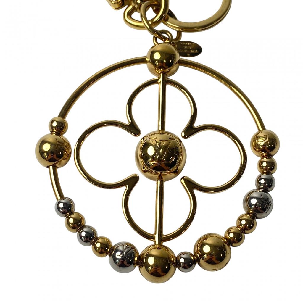 Used LOUIS VUITTONkey ring gold/Silver Women
