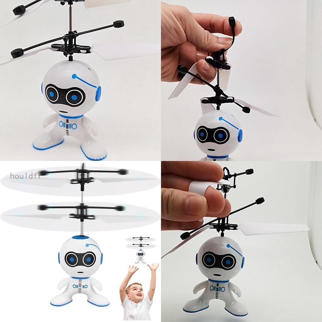 Úžasný robotický astronaut s infračerveným senzorem, létající hračka