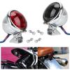 Motorcycle Modification LED Brake Taillights Signal Lights Retro LED Round Taillights Suitable For Harley Davidson Taillights