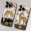 Dunhuang Auspicious Horse National Trend Transparent Soft Tpu Phone Case Compatible With Apple Iphone