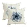 Gradient Blue Pillowcases For A Modern Lookzipper Design, Decorative Pillowcase, 45X45 Cm Pillowcase