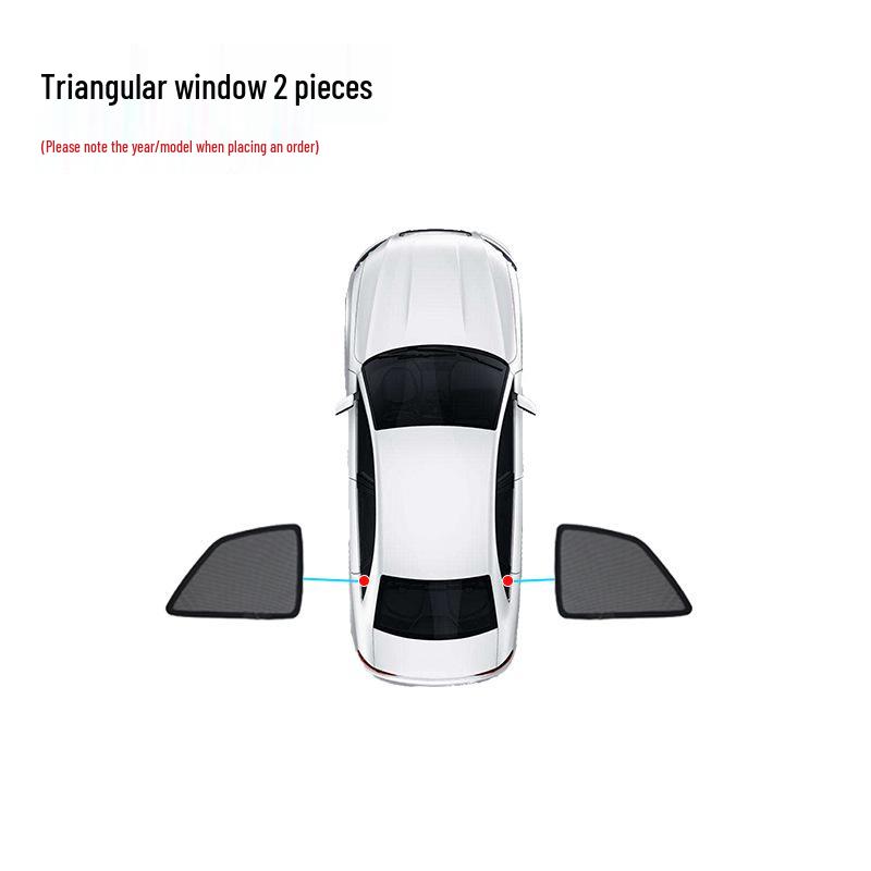 Magnetic Sunshade Screen for Chery Tiggo 8 - Heat Insulating Car Curtains