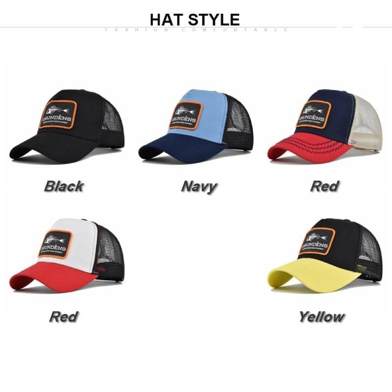 Retro Style Cross-border Embroidered Baseball Cap With Duck Tongue Sun Hat Mesh Cap