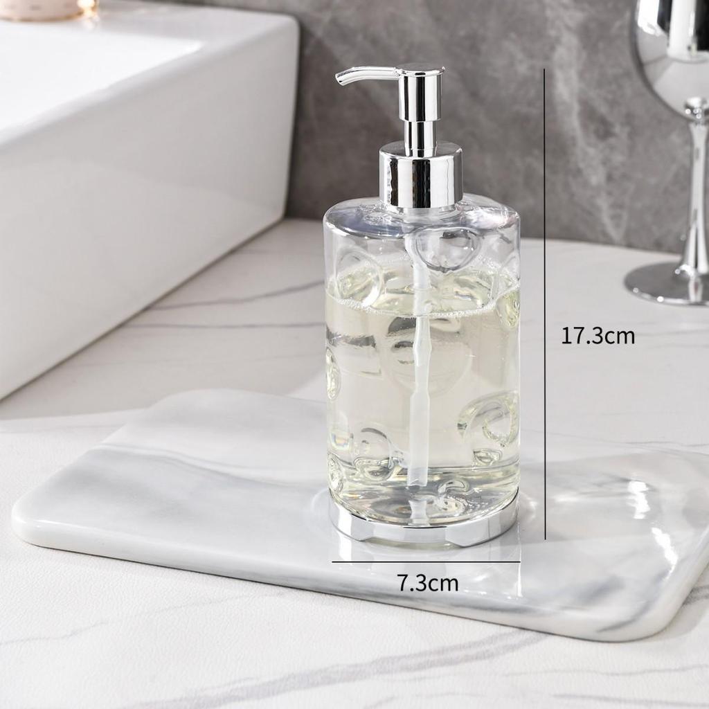 Cheese Texture Press-Type Dispenser Bottle for Body Wash, Shampoo, and Hand Soap