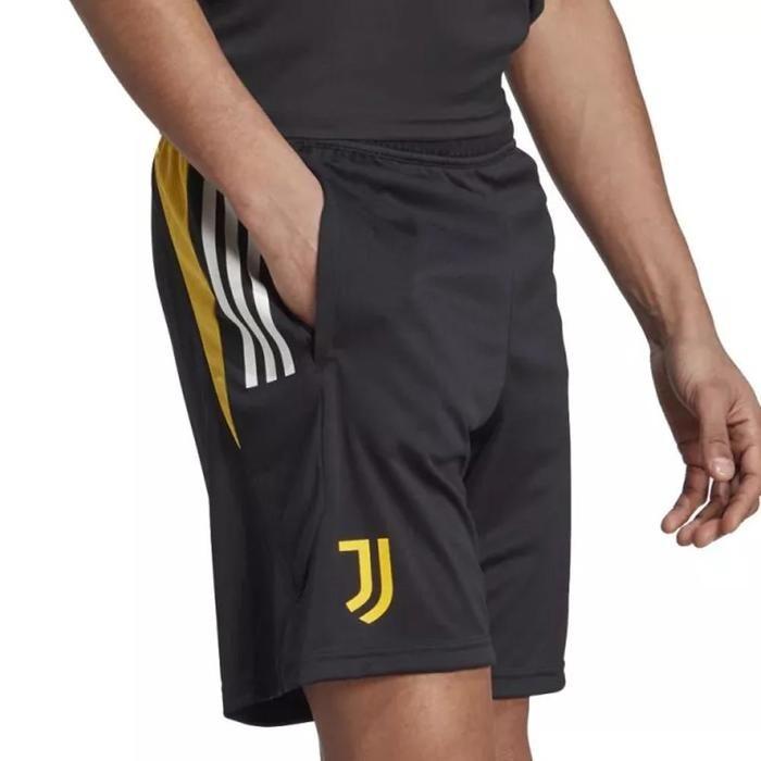 Short de Football - Adidas - Juventus 2025 - Noir - Respirant - Poches zippées