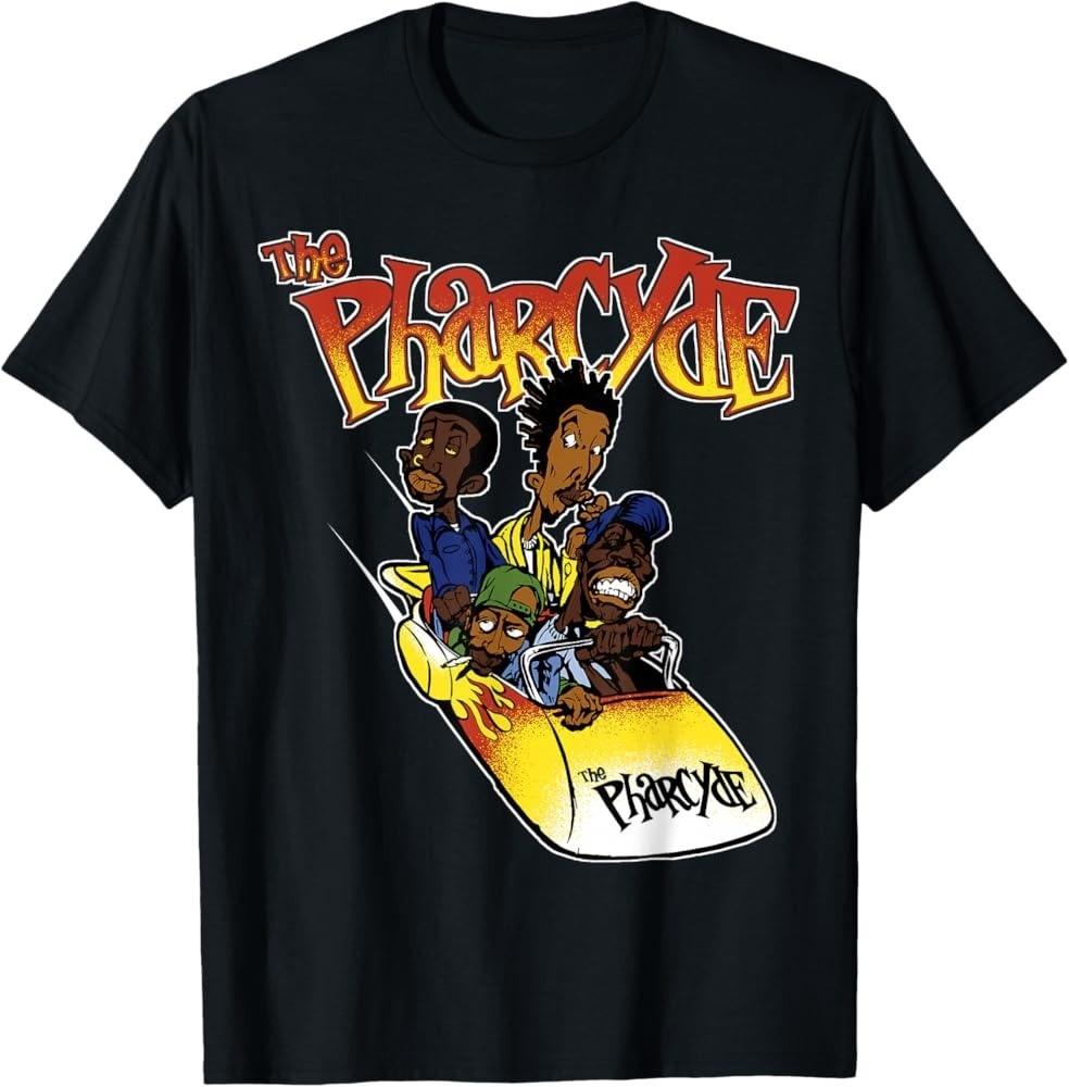 The Pharcyde - Bizzarre Ride Car Cotton Black Concert Shirt CL878 XXXXL